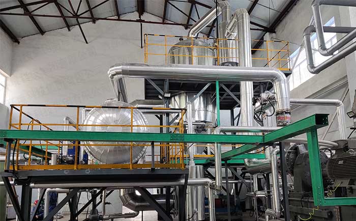 氯化銨MVR蒸發(fā)結(jié)晶系統(tǒng)案例 氯化銨MVR蒸發(fā)結(jié)晶系統(tǒng)案例